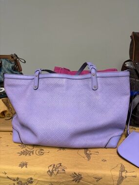 Authentic Gucci Lavender tote